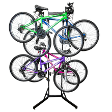 Load image into Gallery viewer, Freestanding Bike Rack for 4 Bikes