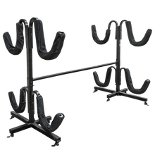 Load image into Gallery viewer, Freestanding 4-Kayak Storage Rack