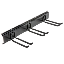 Load image into Gallery viewer, Wall Mounted Storage Rack with 3 Adjustable Hooks