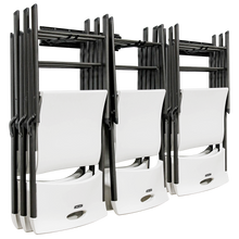 Load image into Gallery viewer, Wall Mounted Storage Rack with 3 Adjustable Hooks