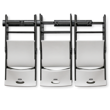 Load image into Gallery viewer, Wall Mounted Storage Rack with 3 Adjustable Hooks