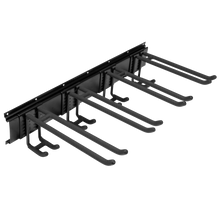 Load image into Gallery viewer, Wall-Mounted Ski Rack with 4 Adjustable Hooks