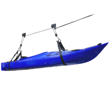 Load image into Gallery viewer, 2-Pack Garage Ceiling Storage Hoist System for Kayak, Bicycle, and More