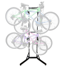 Load image into Gallery viewer, Freestanding Bike Rack for 4 Bikes