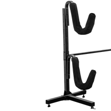 Load image into Gallery viewer, Deluxe Freestanding Two-Kayak Storage Rack