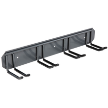 Load image into Gallery viewer, Wall-Mounted Ski Rack with 4 Hooks