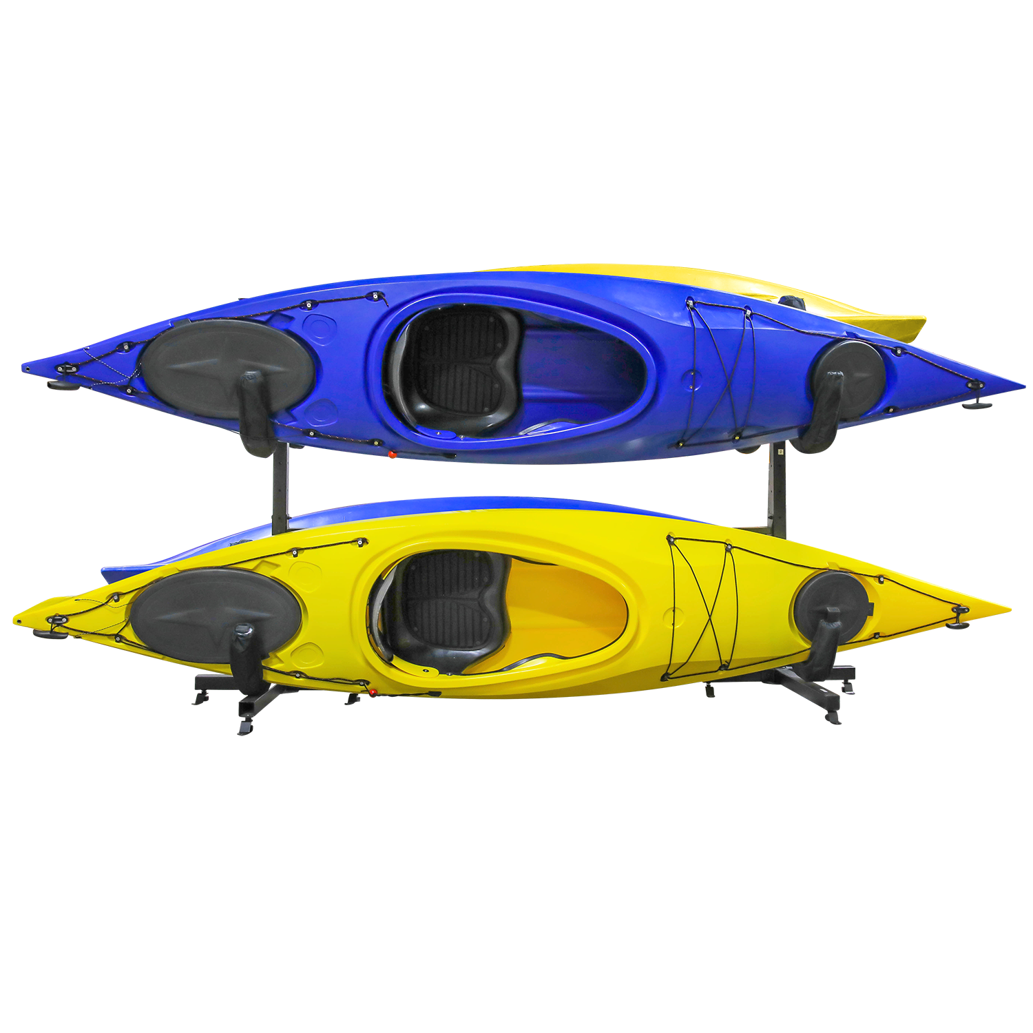 Freestanding 4-Kayak Storage Rack – Raxgo