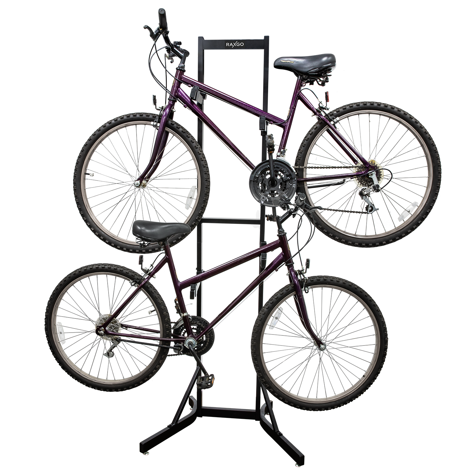 Standing discount bike rack